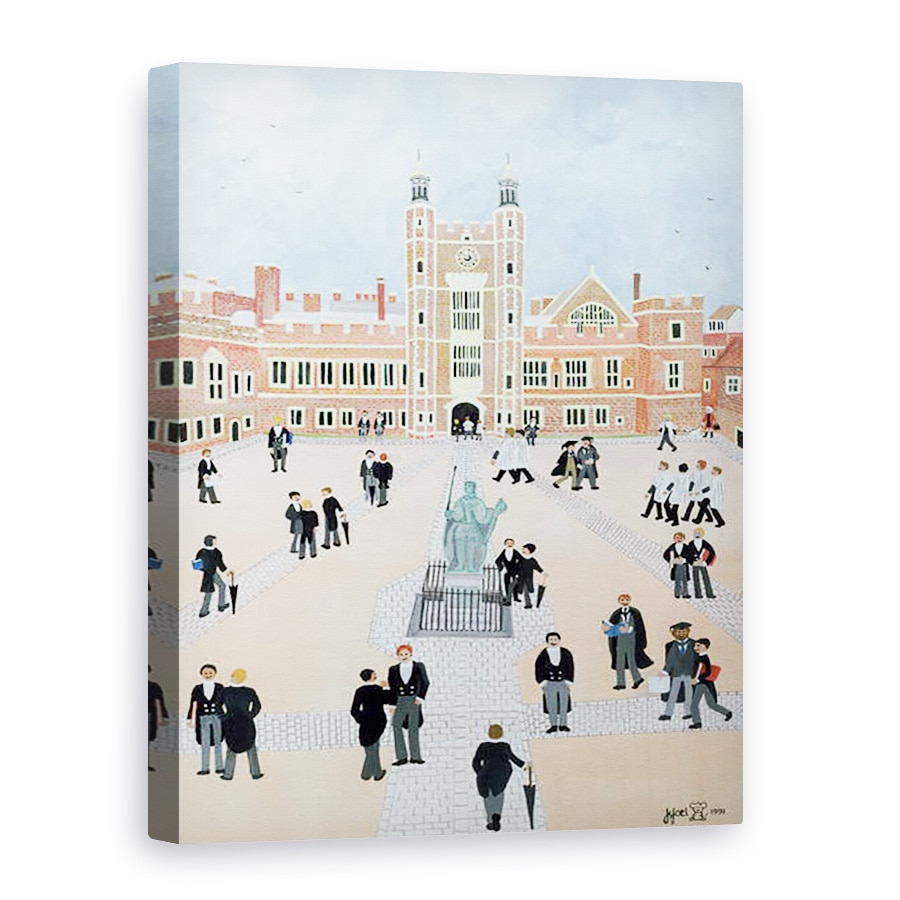 Tablou canvas - Judy Joel - Eton College Yard, 75 x 100 cm