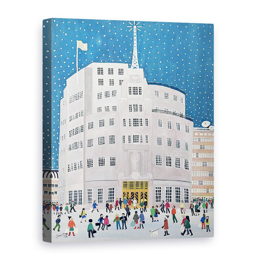 Tablou canvas - Judy Joel - Casa de Radiodifuziune a BBC, 75 x 100 cm