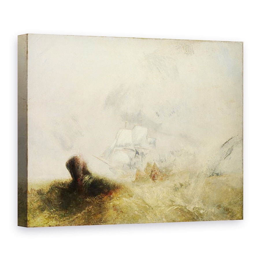 Tablou canvas - Joseph Mallord William Turner - Vanatoare de balene, 60 x 80 cm
