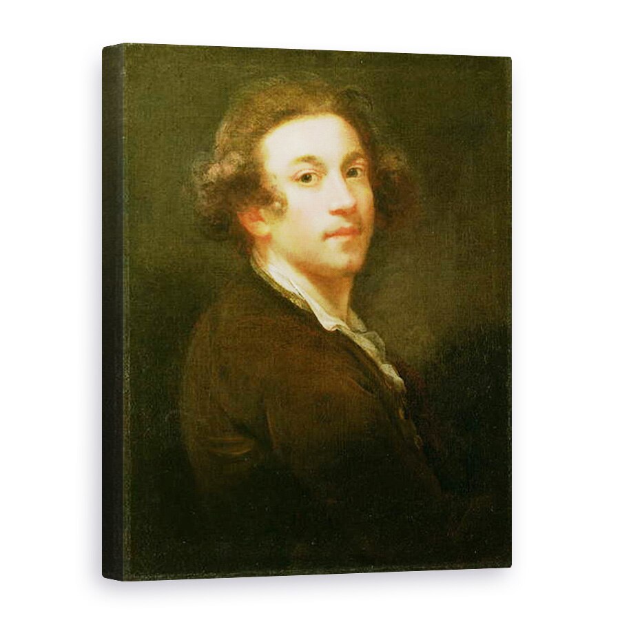 Tablou canvas - Joshua Reynolds - Autoportret, 60 x 80 cm