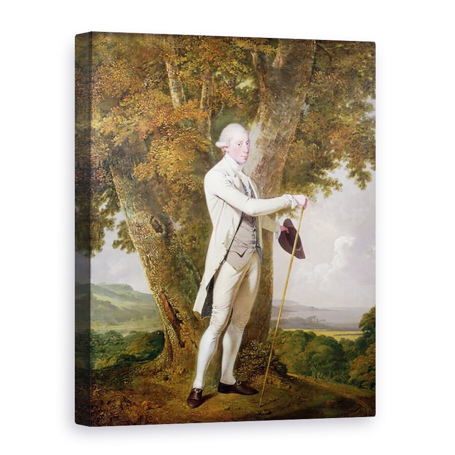Tablou canvas - Joseph Wright - Portretul lui John Milnes, 50 x 70 cm
