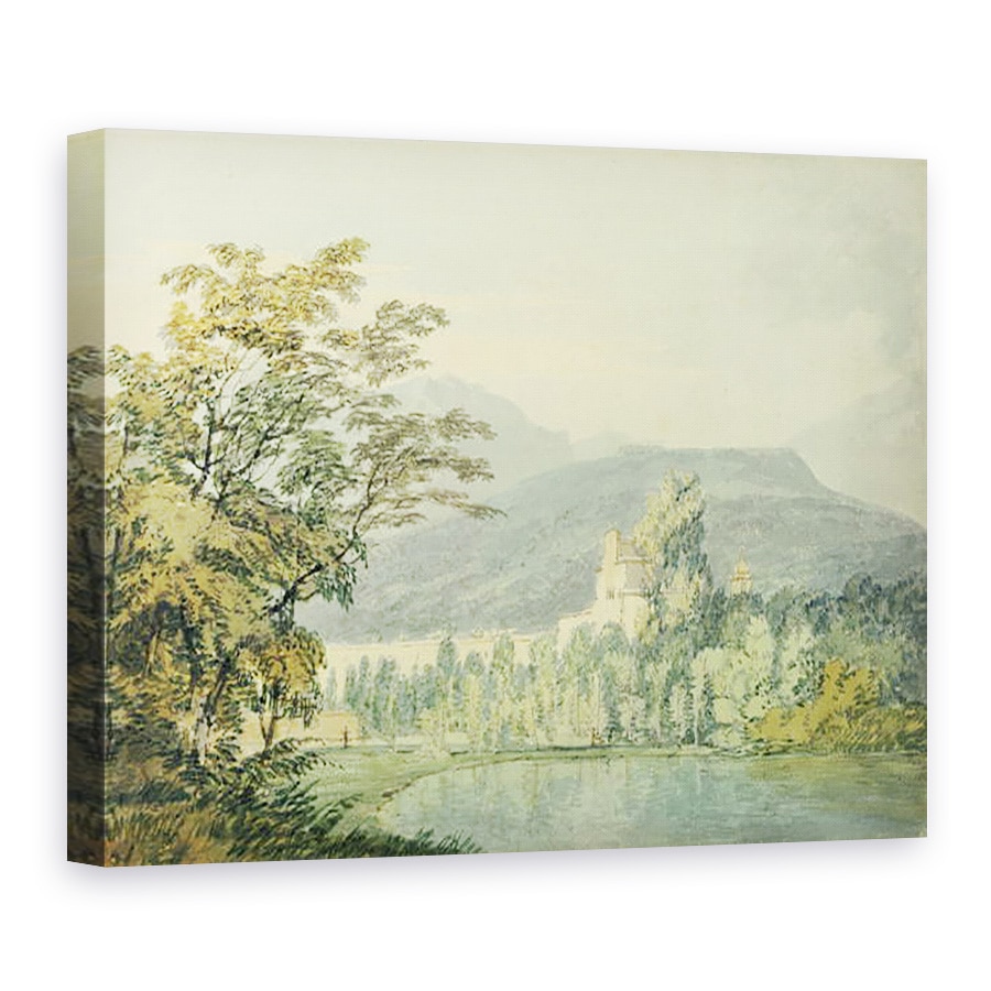 Tablou canvas - Joseph Mallord William Turner - Vila lui Sir William Hamilton, 75 x 100 cm