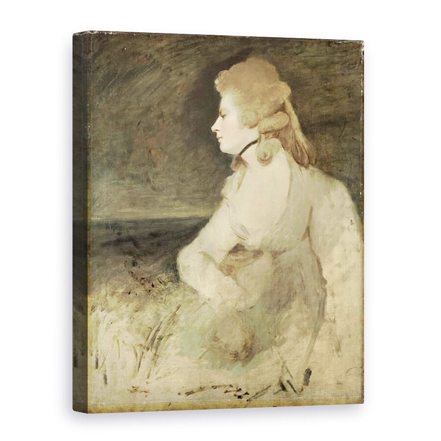 Tablou canvas - Joshua Reynolds - Mrs Robinson, 75 x 100 cm