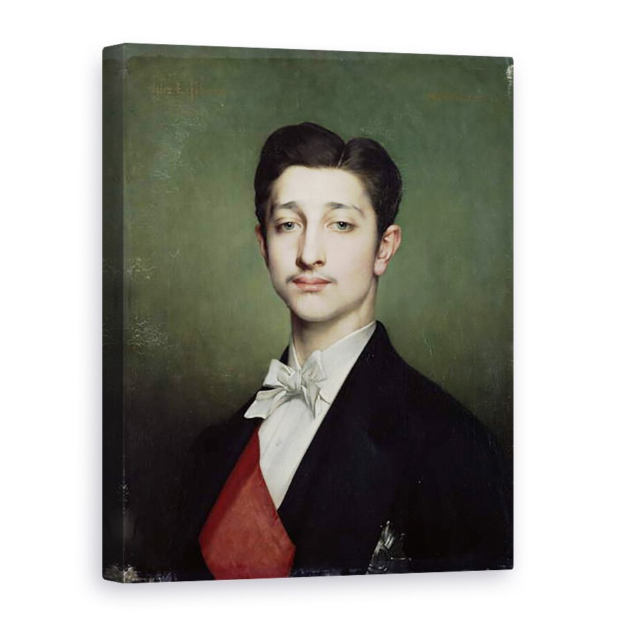 Tablou canvas - Jules Joseph Lefebvre - Eugene-Louis-Napoleon Bonaparte 1856-79 1874, 50 x 70 cm