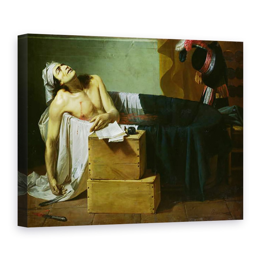 Tablou canvas - Joseph Roques - Moartea lui Marat, 75 x 100 cm