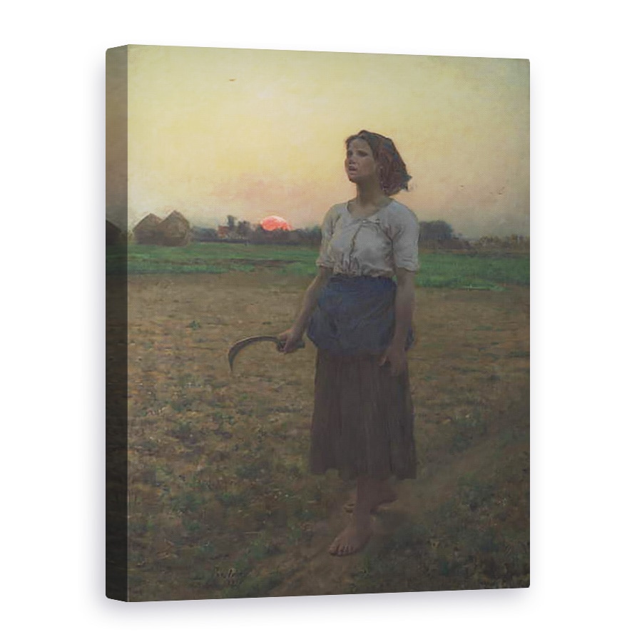 Tablou canvas - Jules Breton - Cantecul ciocarlii, 50 x 70 cm