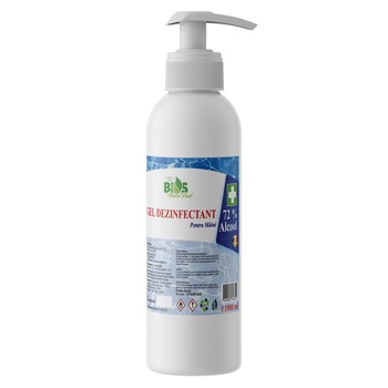 Gel Dezinfectant pentru maini, cu Aloe Vera si 72% Alcool, Produs Avizat, 1000 ml Gel Dezinfectant pentru maini, cu Aloe Vera si 72% Alcool, Produs Avizat, 1000 ml