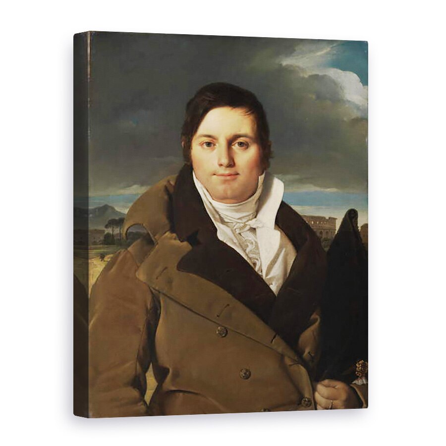 Tablou canvas - Jean Auguste Dominique Ingres - Joseph-Antoine Moltedo, 50 x 70 cm