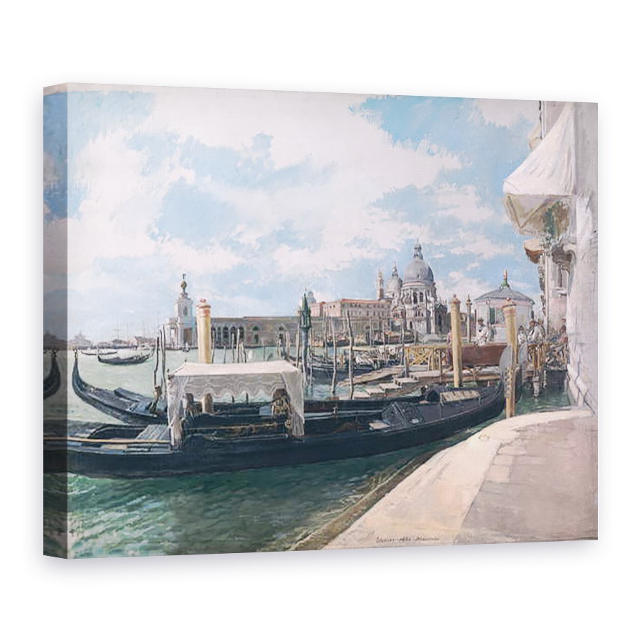 Tablou canvas - Jean-Louis Ernest Meissonier - Marele Canal, Venetia, 50 x 70 cm