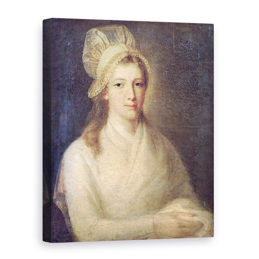 Tablou canvas - Jean-Jacques Hauer - Charlotte Corday 1768-93, 50 x 70 cm