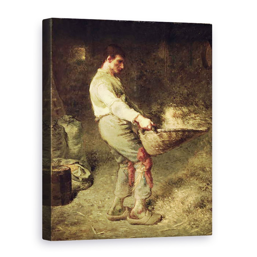 Tablou canvas - Jean-Francois Millet - Un Winnower, 75 x 100 cm