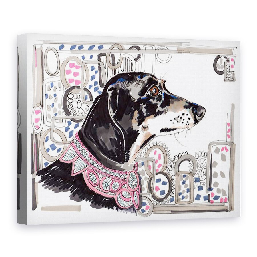 Tablou canvas - Jo Chambers - Lacey Dachshund, 2013, 75 x 100 cm