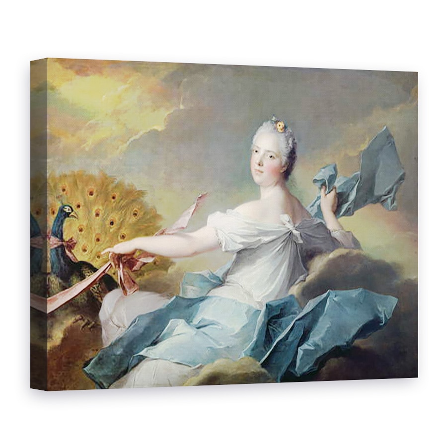 Tablou canvas - Jean-Marc Nattier - Adelaide de France, ca element al Air, 60 x 80 cm