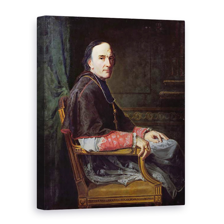 Tablou canvas - Jean Louis Victor Viger du Vigneau - Georges Darboy 1813-71 Arhiepiscop de Paris, 50 x 70 cm