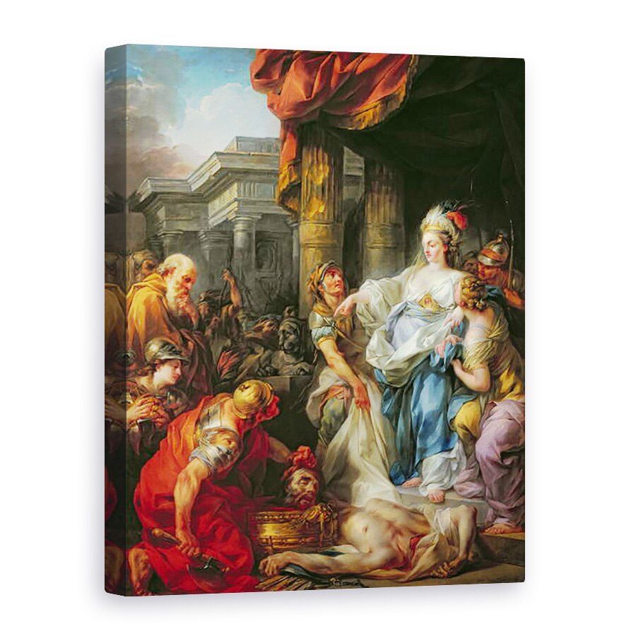 Tablou canvas - Jean-Simon Berthelemy - Decapitarea lui Cyrus al II-lea 600-530 i.Hr., 60 x 80 cm