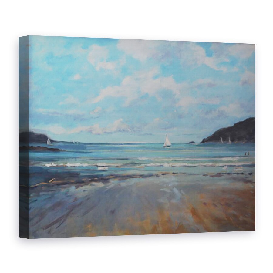 Tablou canvas - Jennifer Wright - Northsands Salcombe, navigare. ulei pe panza, 50 x 70 cm