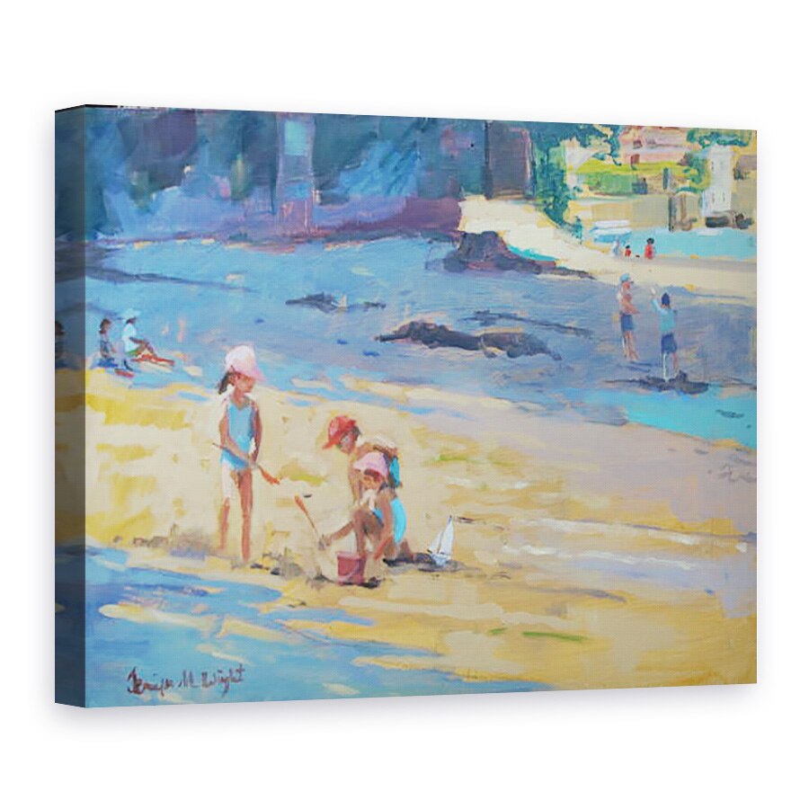 Tablou canvas - Jennifer Wright - Plaja Salcombe, 60 x 80 cm