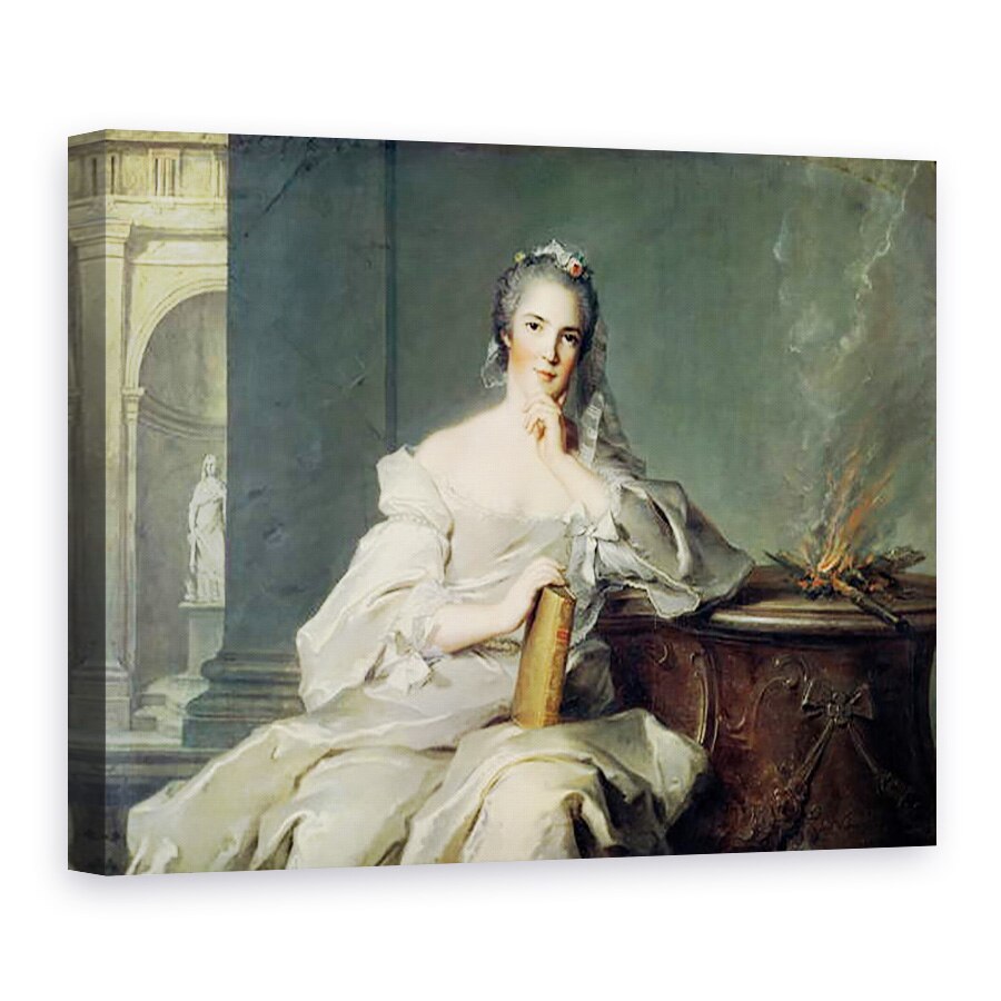 Tablou canvas - Jean-Marc Nattier - Anne-Henriette de France, ca element al focului, 50 x 70 cm