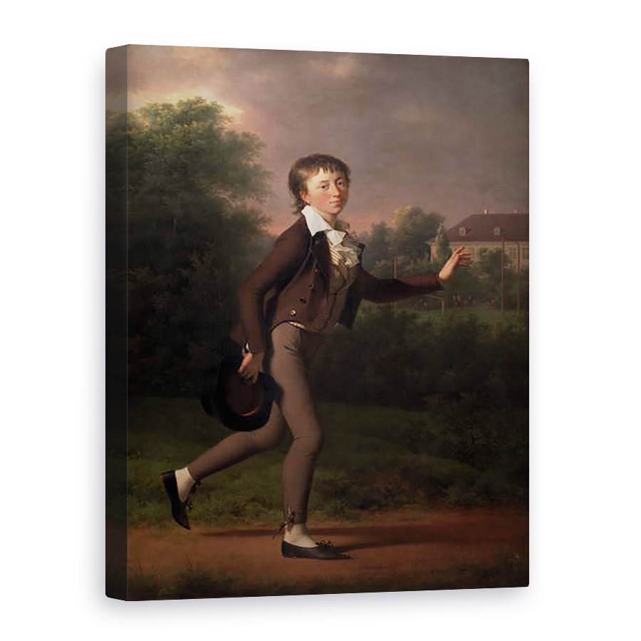 Tablou canvas - Jens Juel - Alergare baiat. Marcus Holst von Schmidten, 50 x 70 cm