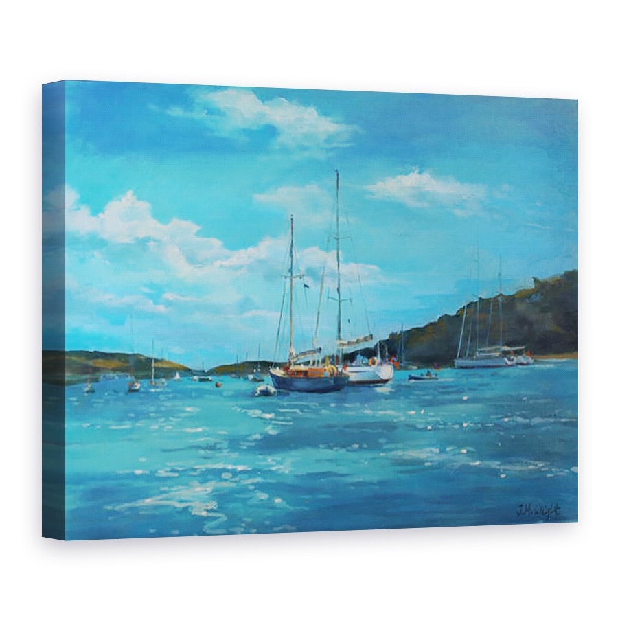 Tablou canvas - Jennifer Wright - Iahturi I, 50 x 70 cm