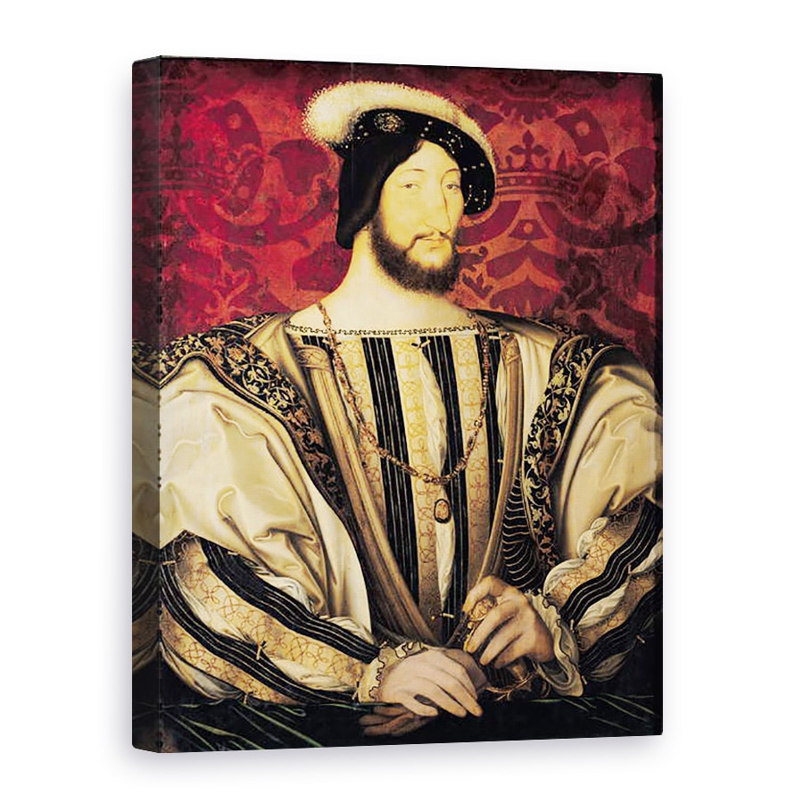 Tablou canvas - Jean Clouet - François I 1494-1547, 60 x 80 cm