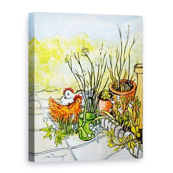 Tablou canvas - Joan Thewsey - Gaini si oale, Gradina Deschisa Lucy Redman, 2000, 50 x 70 cm Tablou canvas - Joan Thewsey - Gaini si oale, Gradina Deschisa Lucy Redman, 2000, 50 x 70 cm
