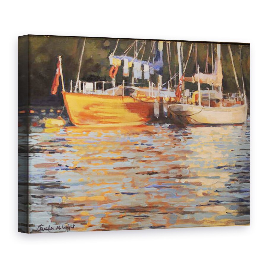 Tablou canvas - Jennifer Wright - Iahturi II, 50 x 70 cm