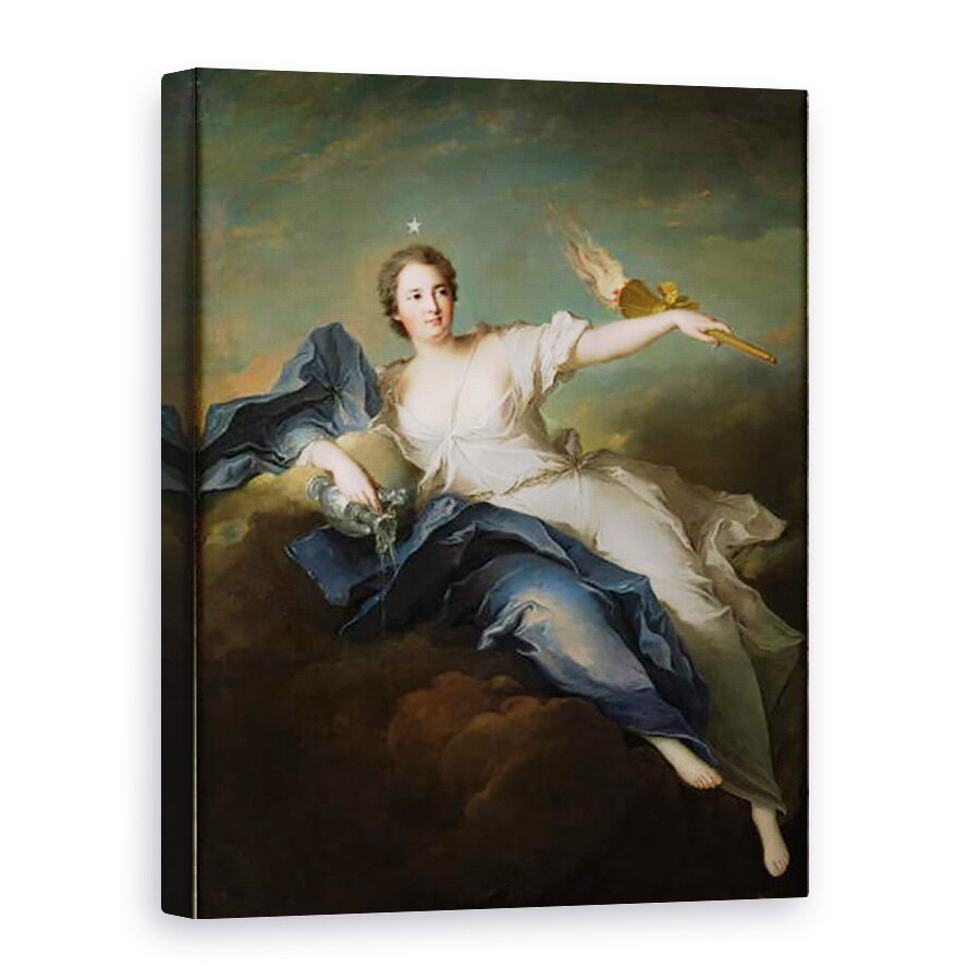 Tablou canvas - Jean-Marc Nattier - Portret De Marie-Anne de Mailly-Nesle 1717-44 Marchiza De La Tournelle ca Eos, 75 x 100 cm