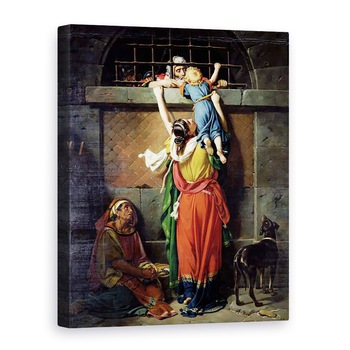 Tablou canvas - Jean Victor Schnetz - Boethius 480-524 Licitand adio familiei sale, 60 x 80 cm Tablou canvas - Jean Victor Schnetz - Boethius 480-524 Licitand adio familiei sale, 60 x 80 cm
