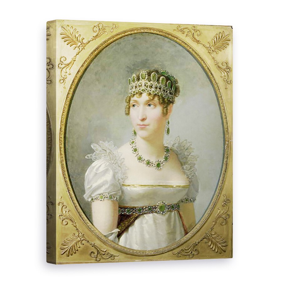 Tablou canvas - Jean-Baptiste Regnault - Hortense de Beauharnais 1783-1837, 50 x 70 cm