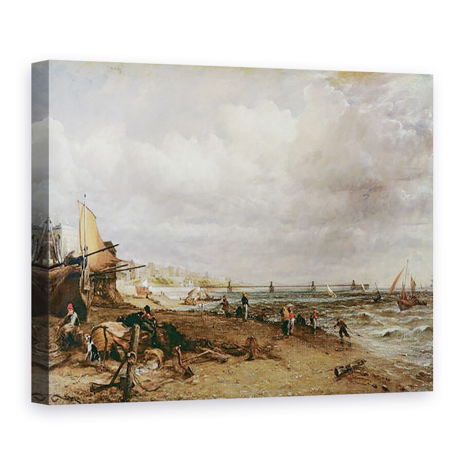 Tablou canvas - John Constable - Parada Marina si Pier Lant Vechi, 50 x 70 cm
