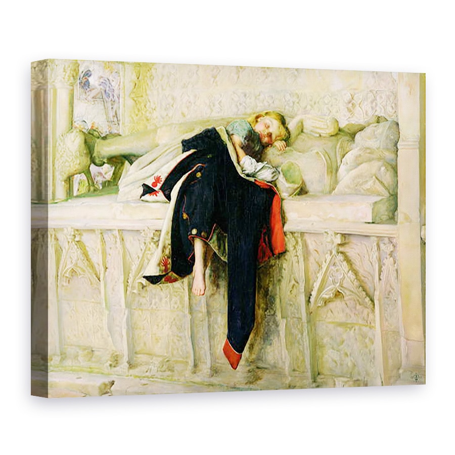 Tablou canvas - John Everett Millais - LEnfant du Regiment The Random Shot 1855, 50 x 70 cm