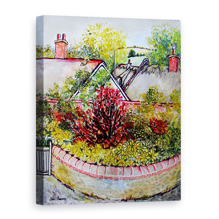 Tablou canvas - Joan Thewsey - Peste acoperisuri, de la studioul Cynthiei, 2010, 75 x 100 cm