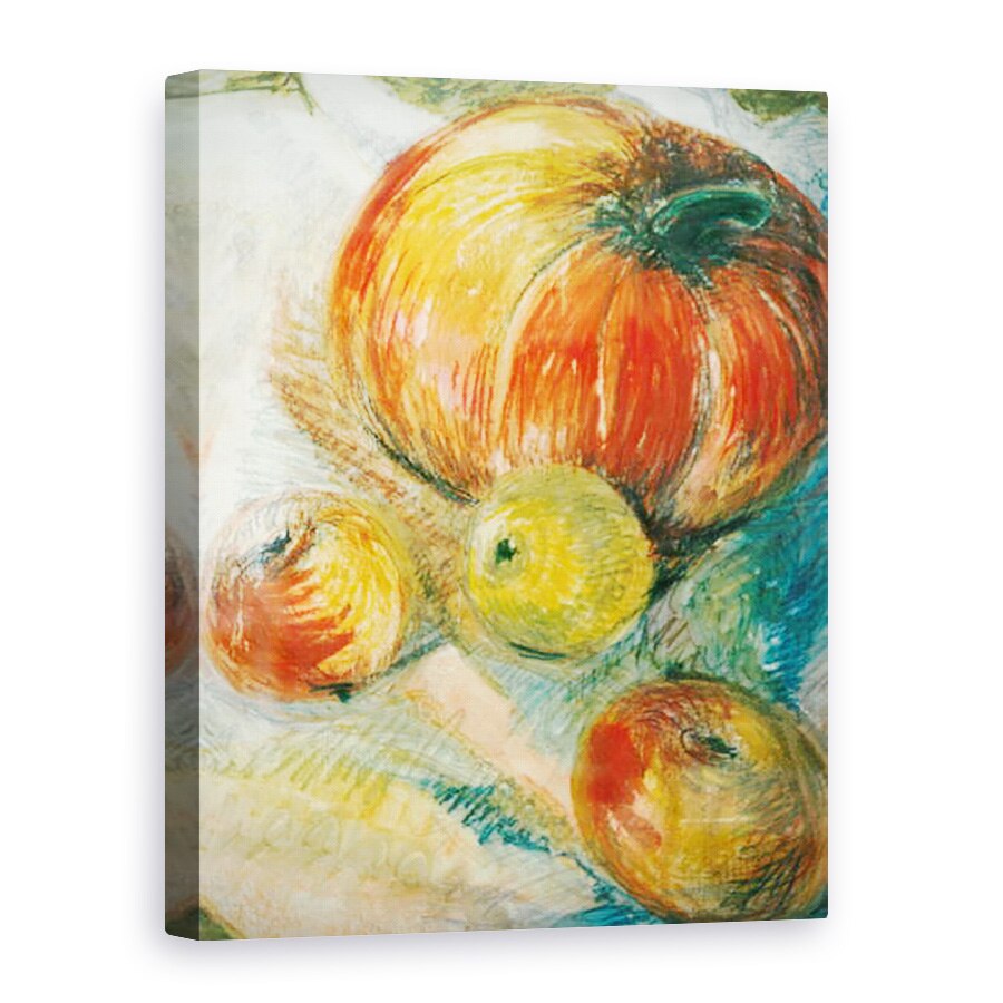 Tablou canvas - Joan Thewsey - Dovleac cu mere, 50 x 70 cm