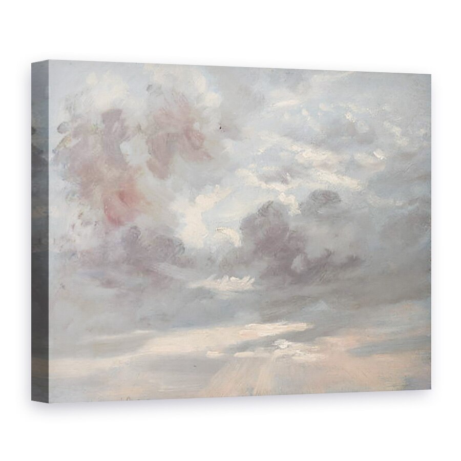 Tablou canvas - John Constable - Studiu cloud, Apus furtunoasa, 75 x 100 cm