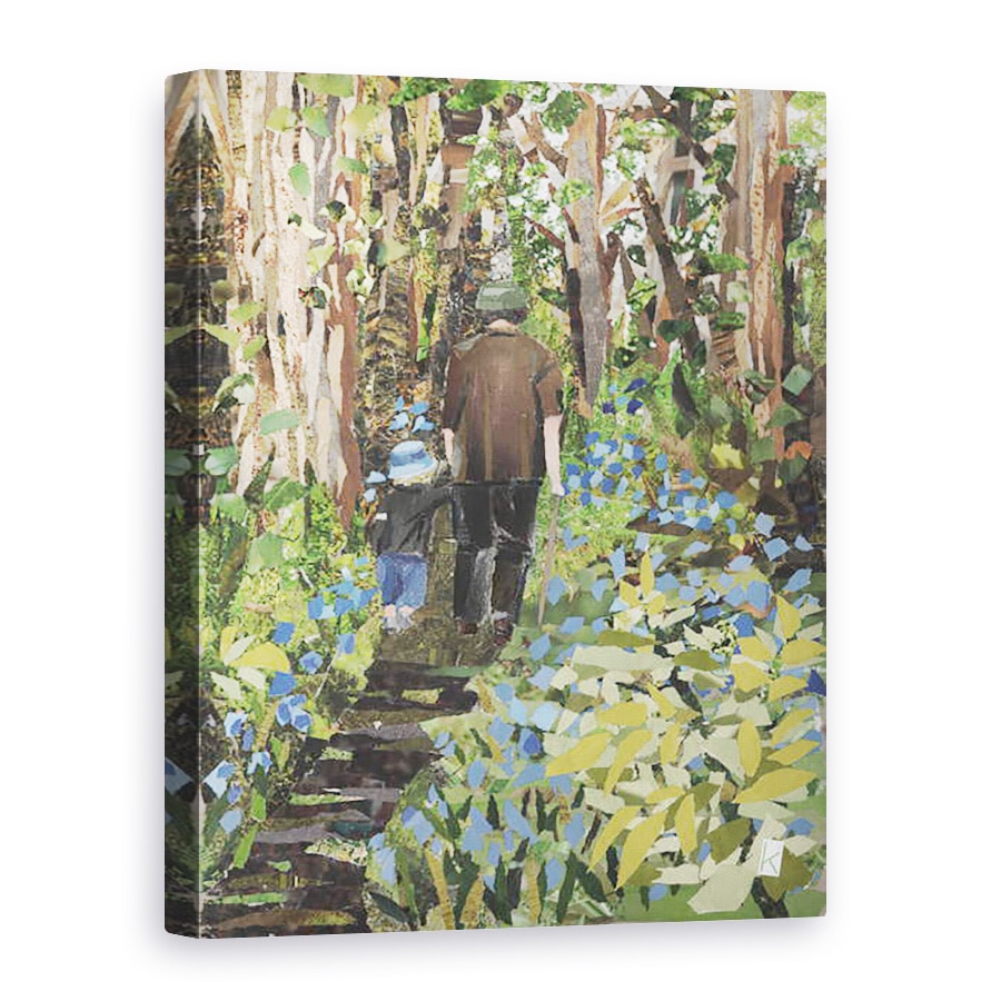 Tablou canvas - Kirstie Adamson - Printre Bluebells, 60 x 80 cm