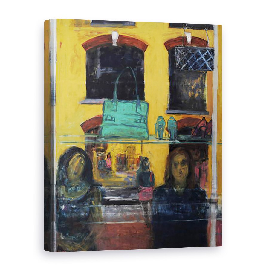 Tablou canvas - Julie Held - Interior in afara, 50 x 70 cm