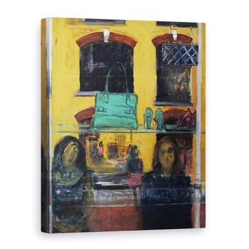 Tablou canvas - Julie Held - Interior in afara, 50 x 70 cm Tablou canvas - Julie Held - Interior in afara, 50 x 70 cm