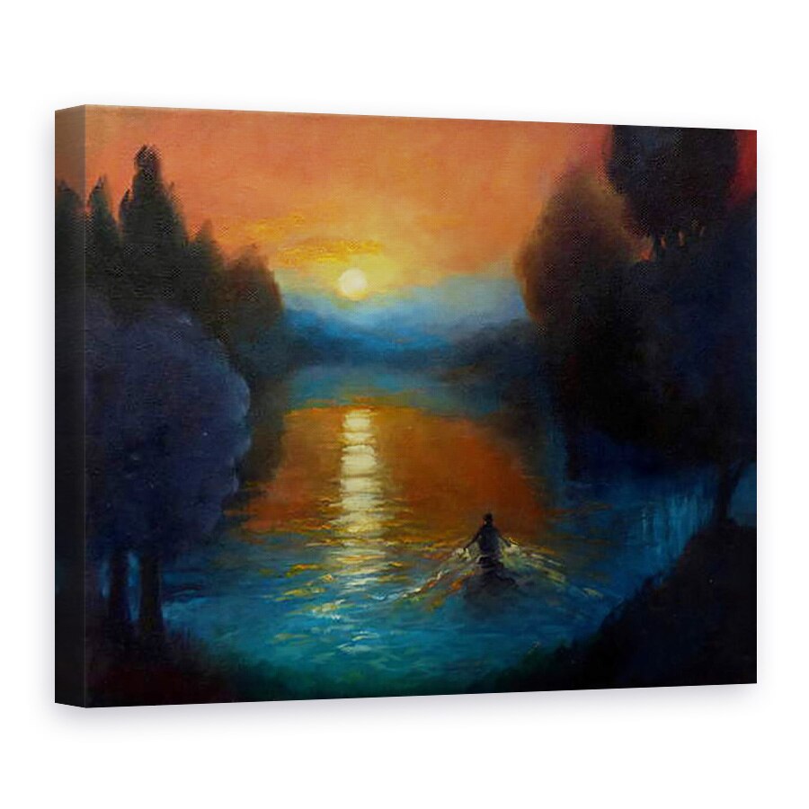 Tablou canvas - Lee Campbell - Calatorie, 2018, 60 x 80 cm