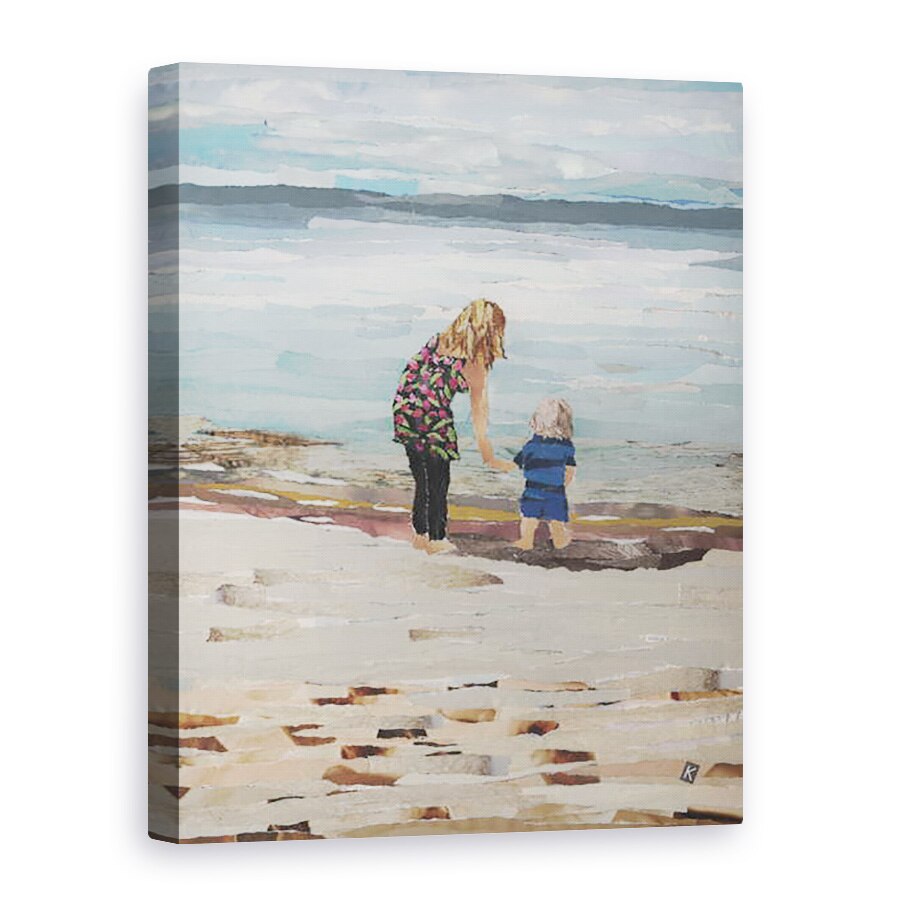 Tablou canvas - Kirstie Adamson - Plaja Vrouwenpolder, 60 x 80 cm