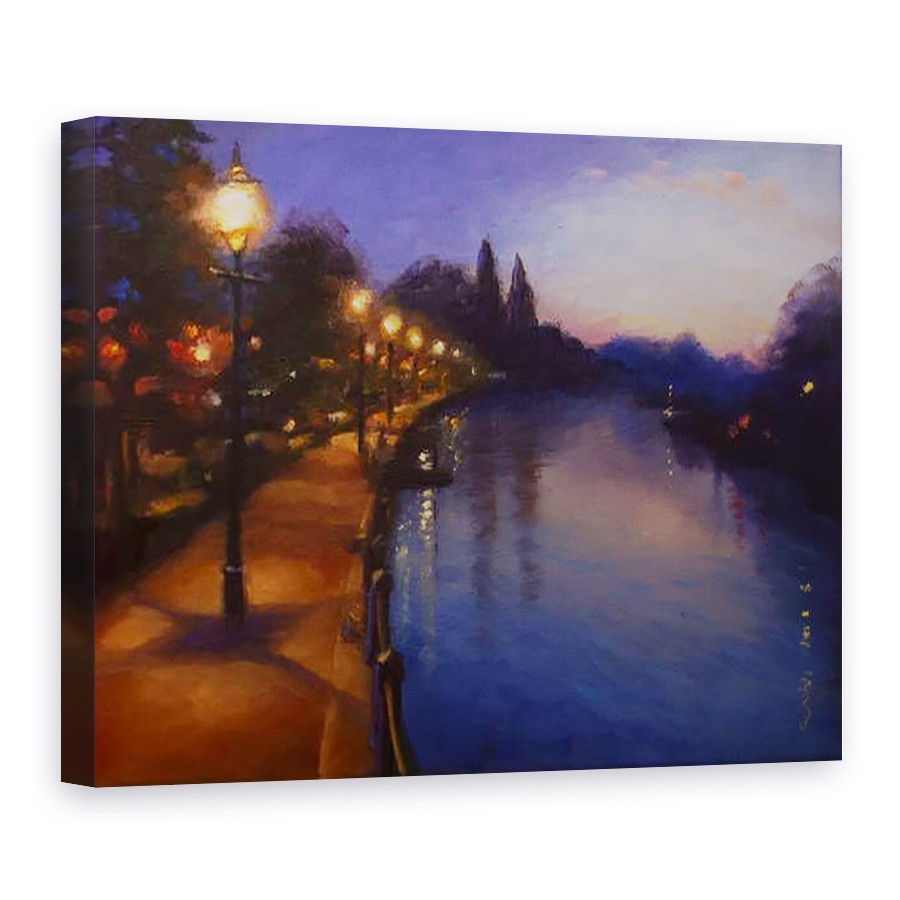 Tablou canvas - Lee Campbell - Lumini Twickenham 2013, 60 x 80 cm