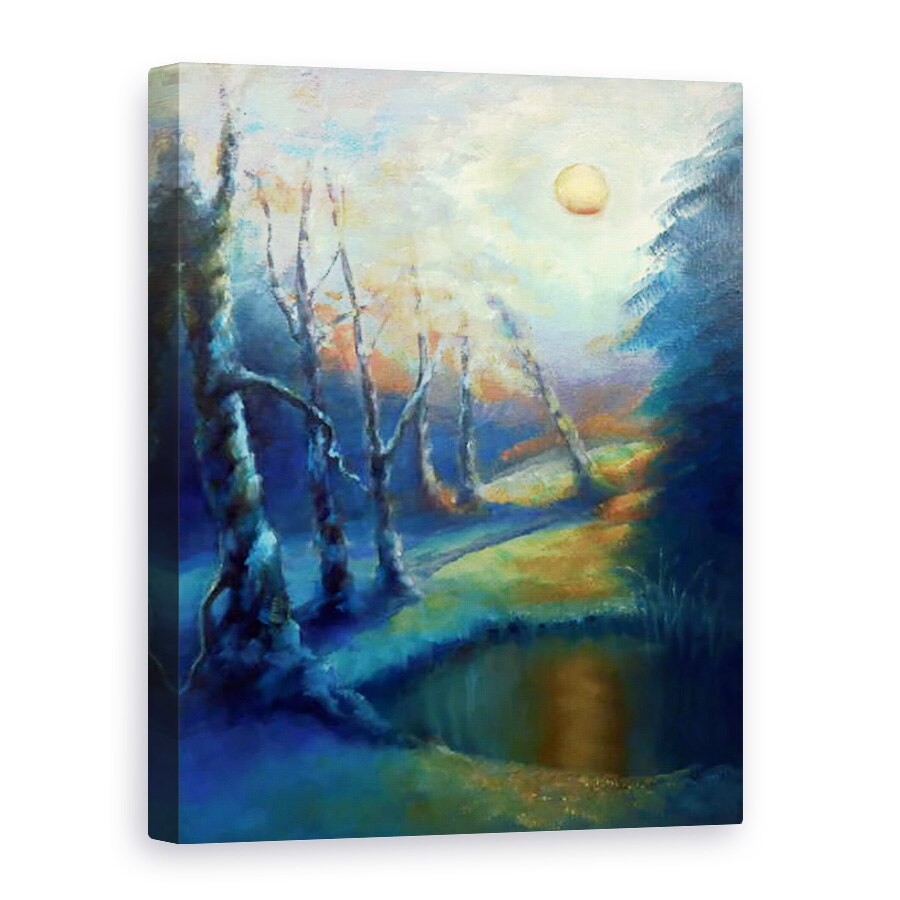 Tablou canvas - Lee Campbell - Stralucire de iarna, 2019, 60 x 80 cm