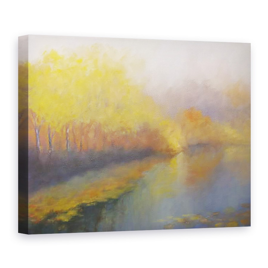 Tablou canvas - Lee Campbell - River Gold 2012, 60 x 80 cm