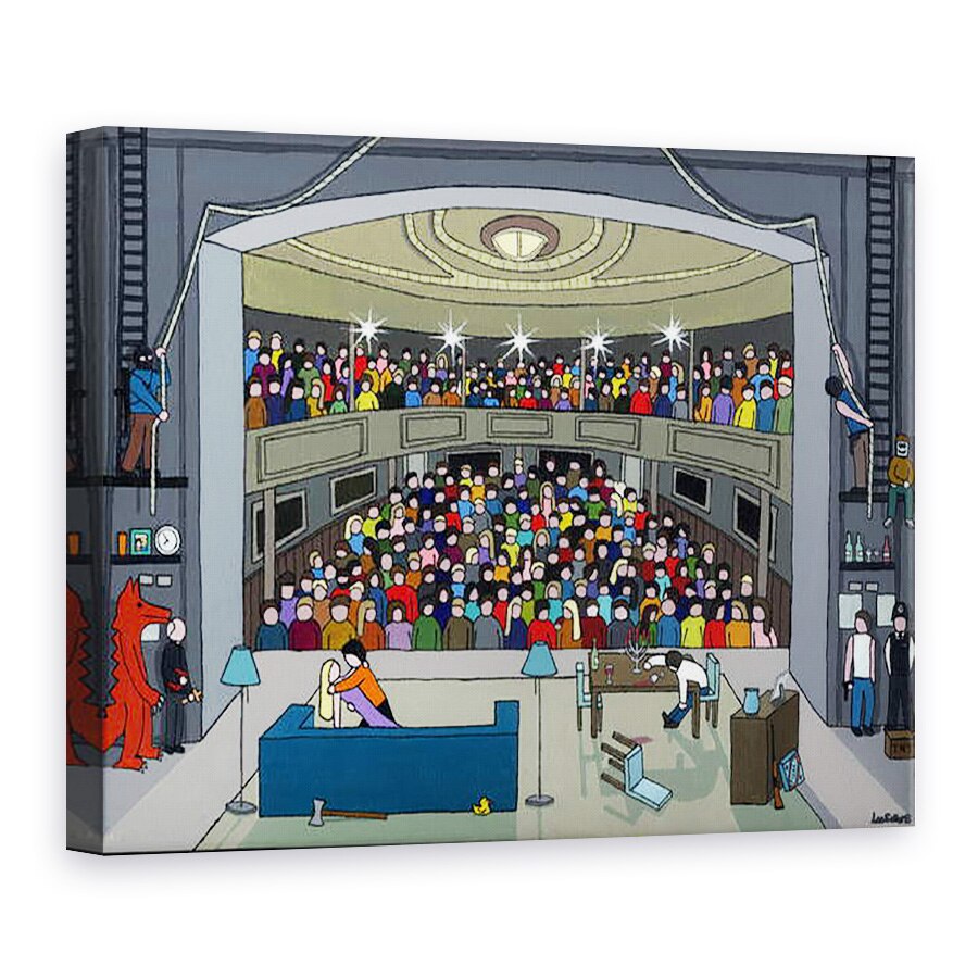 Tablou canvas - Lee Sellers - Actul 2 Scena 2. Apoi a sunat soneria, 60 x 80 cm