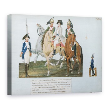 Tablou canvas - Lesueur Brothers - Napoleon Bonaparte 1769-1821 si Santinela Varsoviana, 60 x 80 cm Tablou canvas - Lesueur Brothers - Napoleon Bonaparte 1769-1821 si Santinela Varsoviana, 60 x 80 cm
