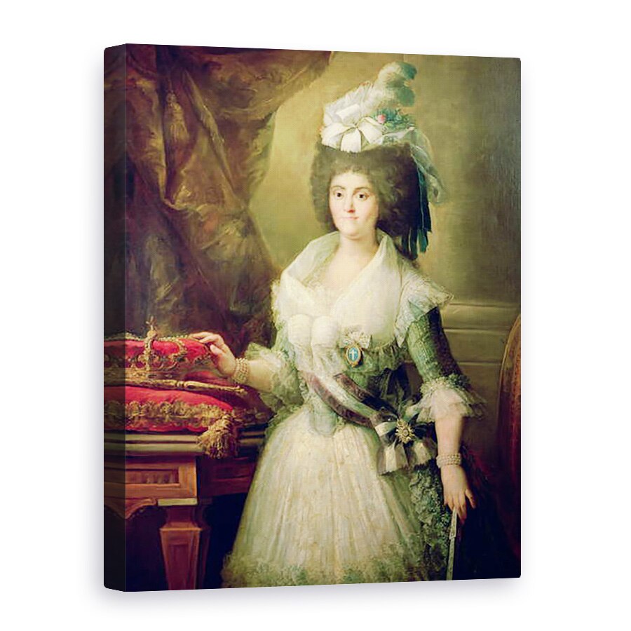 Tablou canvas - Mariano Salvador de Maella - Portretul Reginei Maria Luisa 1751-1819, 75 x 100 cm