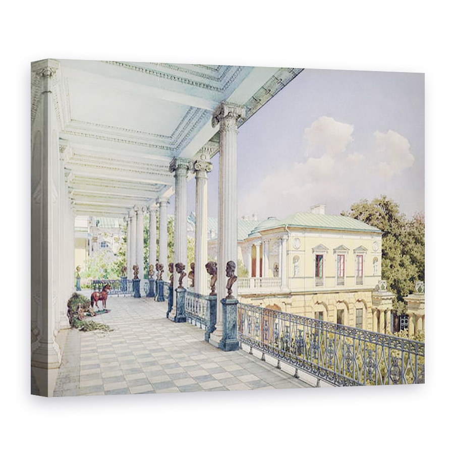 Tablou canvas - Luigi Premazzi - Galeria Cameron de la Tsarskoye Selo, 75 x 100 cm