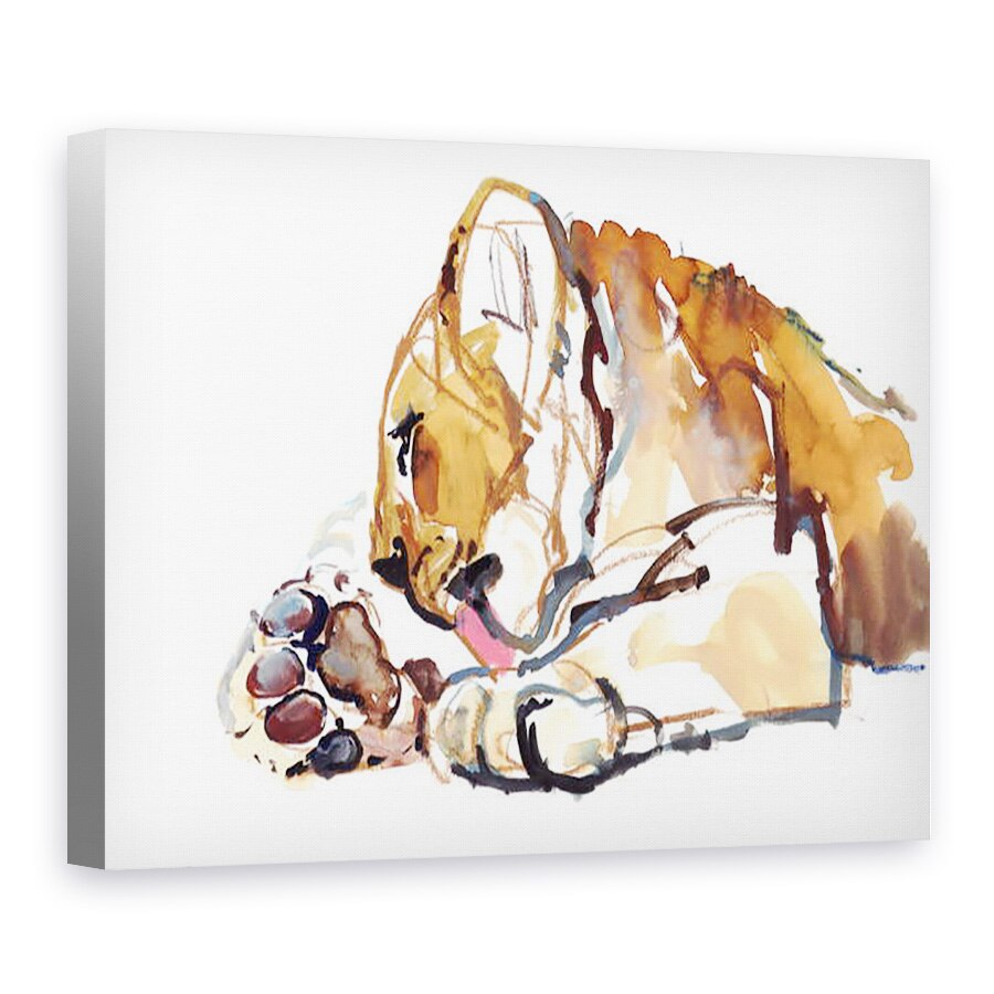 Tablou canvas - Mark Adlington - Cub de ingrijire, 2019, 60 x 80 cm