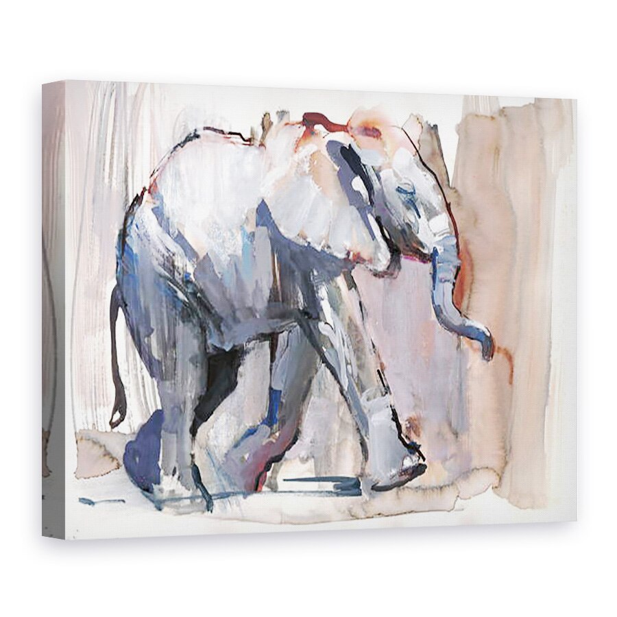 Tablou canvas - Mark Adlington - Copil elefant, 75 x 100 cm