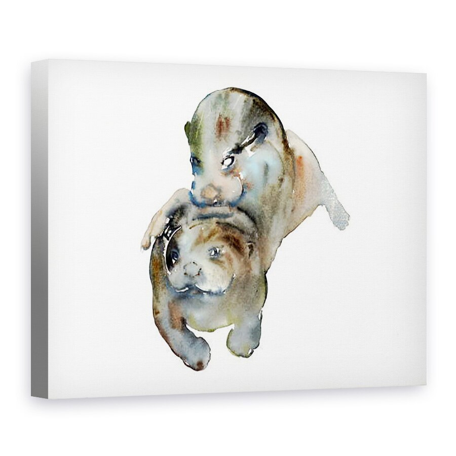 Tablou canvas - Mark Adlington - Dragoste dura lectie de inot, 2014, 75 x 100 cm